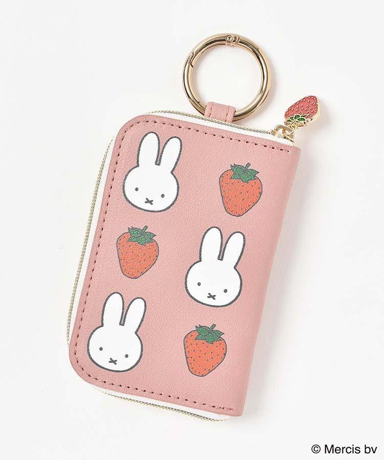 出所：Bleu Bleuet 通販 ミッフィーいちごカラビナ付きケース