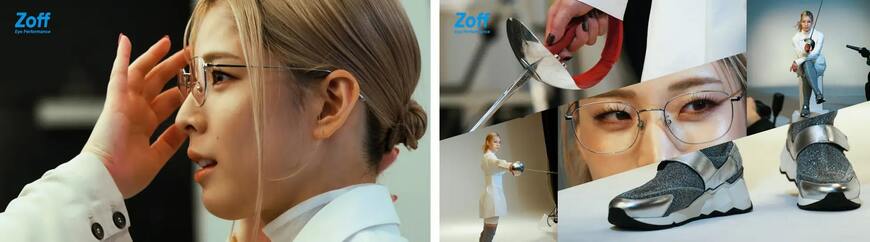 出所：株式会社インターメスティック「メガネブランド「Zoff」ブランドアンバサダー　フェンシング日本代表　江村美咲選手を起用した、メガネ用レンズ広告キャンペーン開始のお知らせ」
