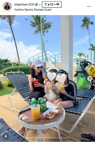 出所：近藤千尋のInstagram（＠chipichan.1215）参照日：2026年4月3日