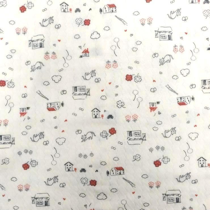 出所：しまむら公式オンラインストア レディース　パジャマ（4つのこだわり）ねこ柄