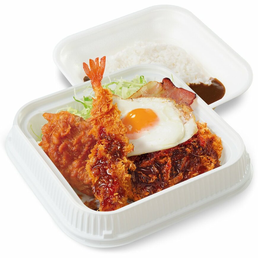 出所：アークランドサービスホールディングス株式会社「【全力たし算】どれから食べる？「フル盛りプレート」とんかつ専門店かつやに新登場」