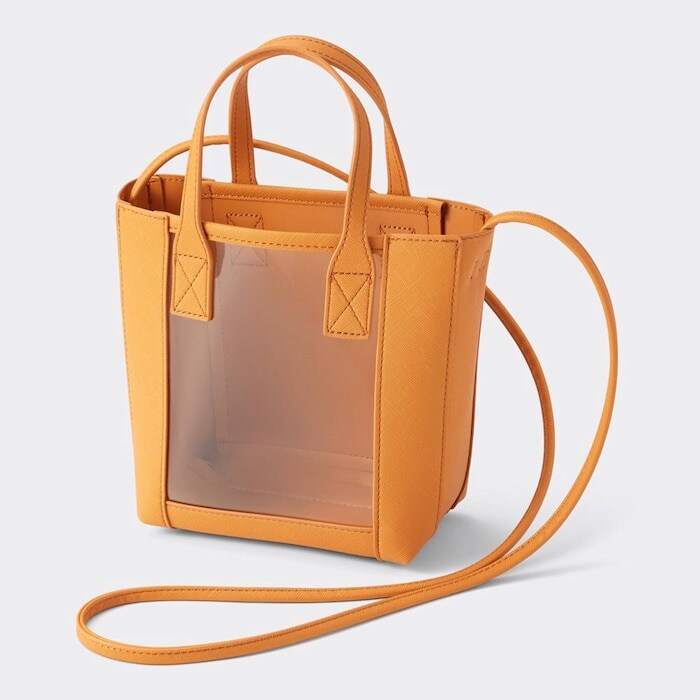 出所：GU公式ファッション通販サイト クリアミニショルダーバッグ