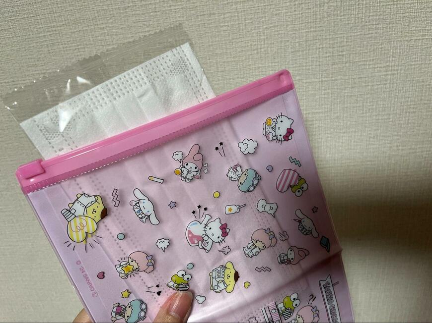 セリア、お薬手帳カバーM/Xかわいいラボ画像