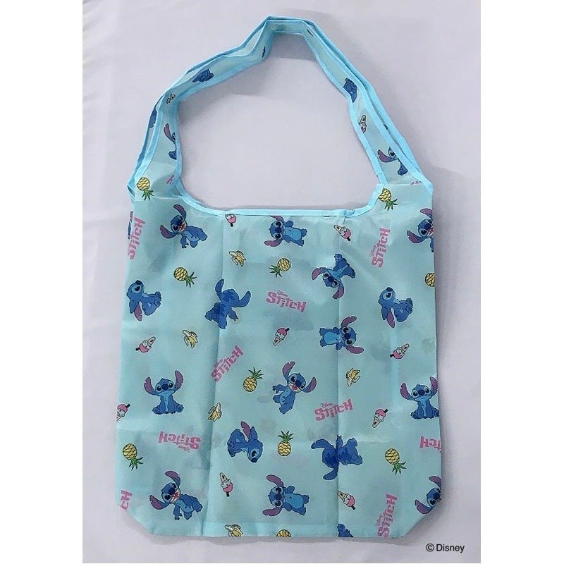 キャンドゥ公式　【数量限定】ディズニー／スティッチ　エコバッグ（全体）