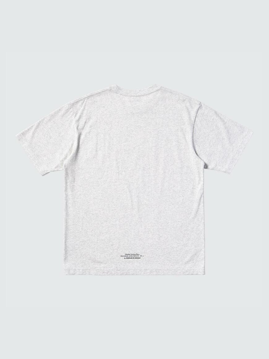 ユニクロ ピーナッツ UT/オーバーサイズフィット(グレー)