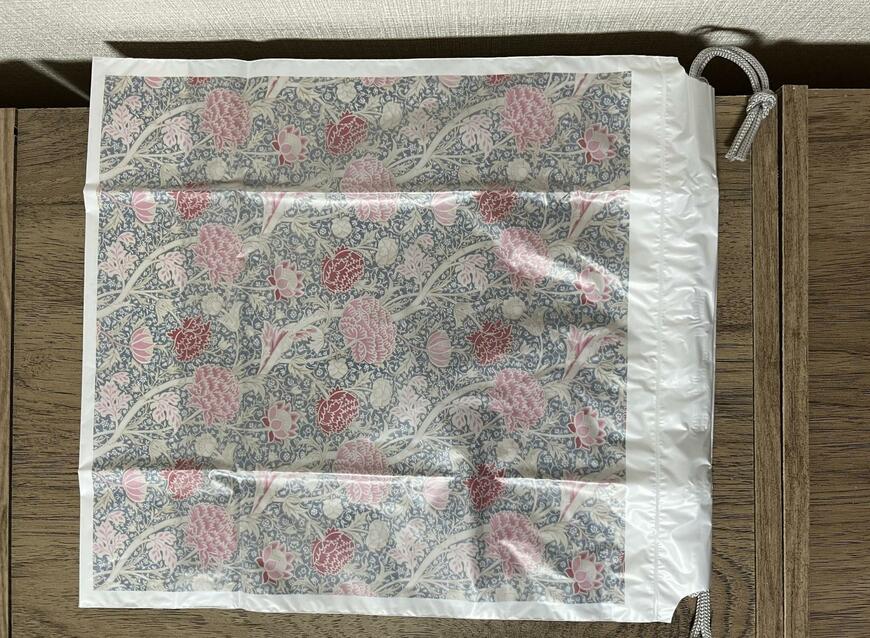 セリア、ビニール巾着バッグ 2Pマスターピースコレクション/WM画像