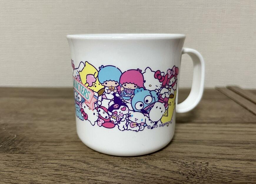 ダイソー、手付きコップ M/X ポップ画像