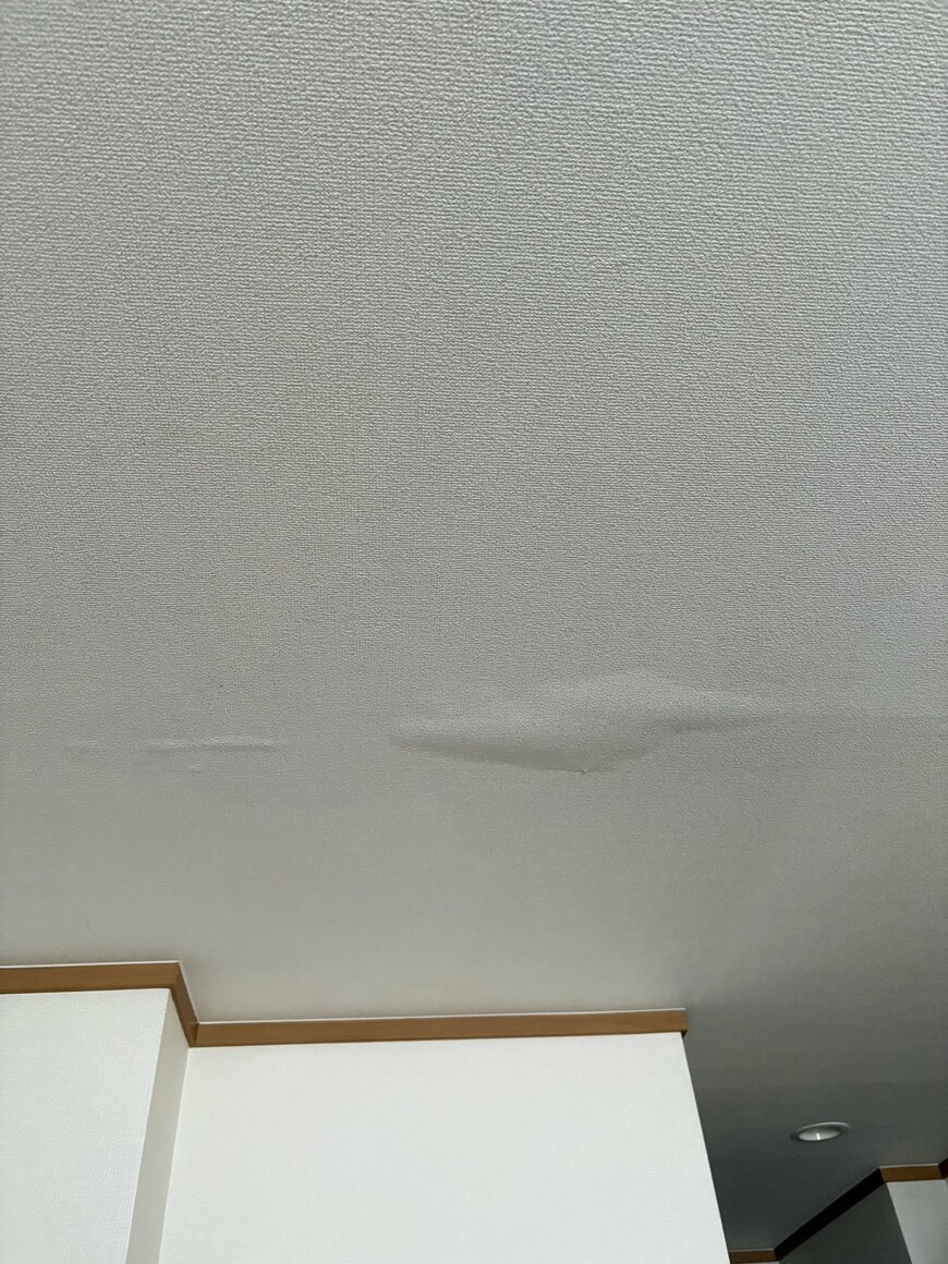 突然現れた天井の膨らみ