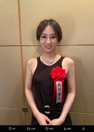 北川景子のX投稿