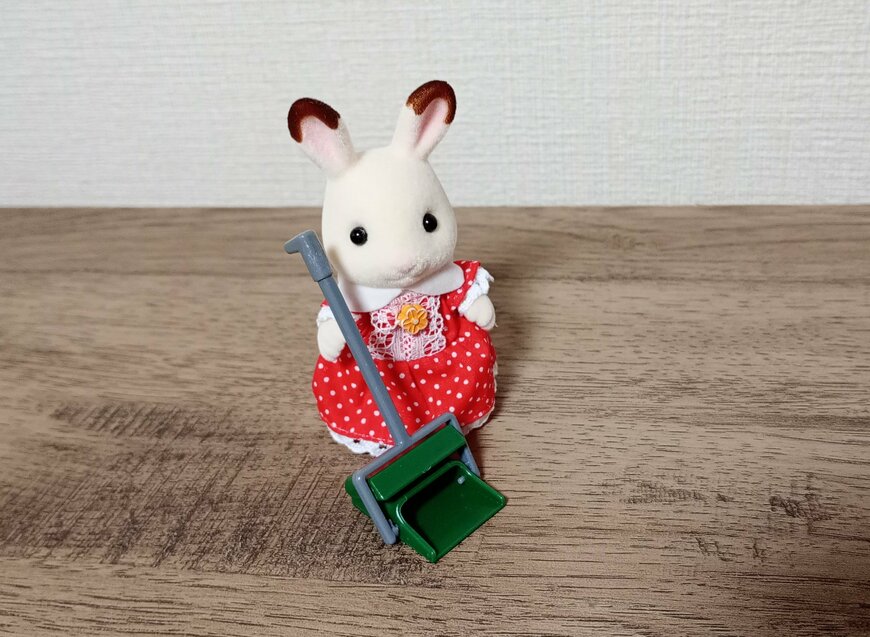 筆者撮影（セリア、ミニチュア ちりとり）