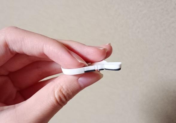 出所：筆者撮影（セリア、雪の妖精 マグネット 4P）