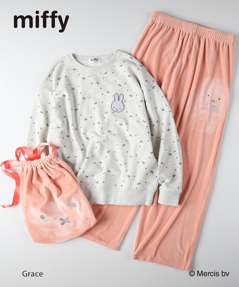 出所：株式会社ライトオン　【WOMENS】 miffy ルームウェアセット