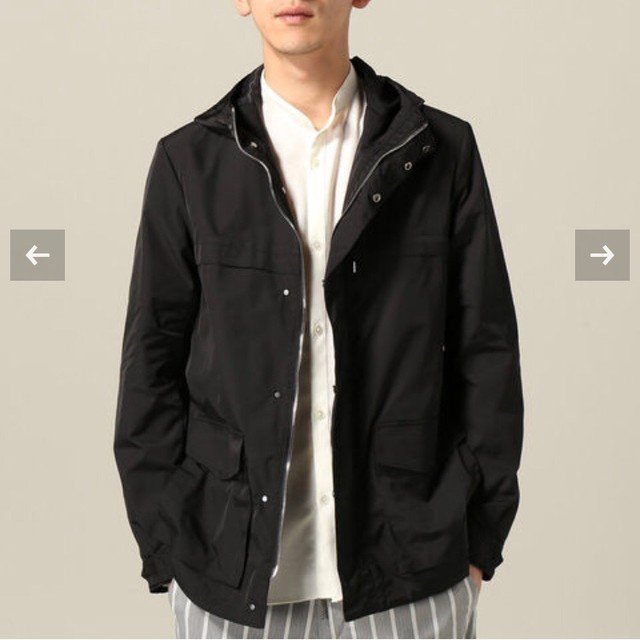 EDIFICE - SOLOTEXストレッチツイルブルゾン ¥20,520（税込）