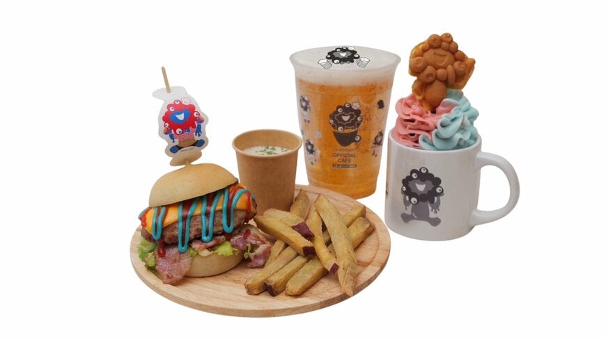 出所：白ハト食品工業株式会社「ミャクミャク好き必見。らぽっぽファームが手掛ける公式カフェが梅田に登場「EXPO2025オフィシャルカフェ らぽっぽリンクス梅田店」4月27日OPEN」（PRTimes）