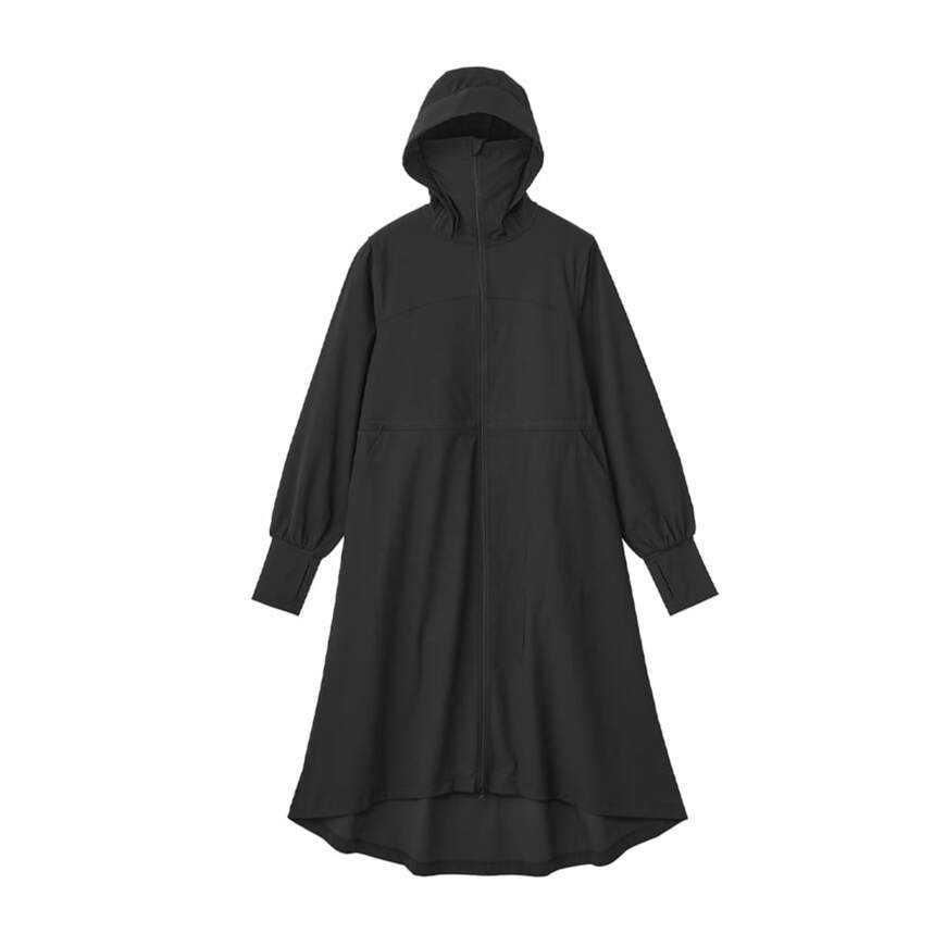 出所：ワークマン公式オンラインストア　レディースクール撥水UVパーカーロング