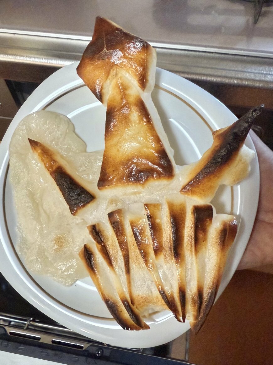 イカ焼き風のお餅