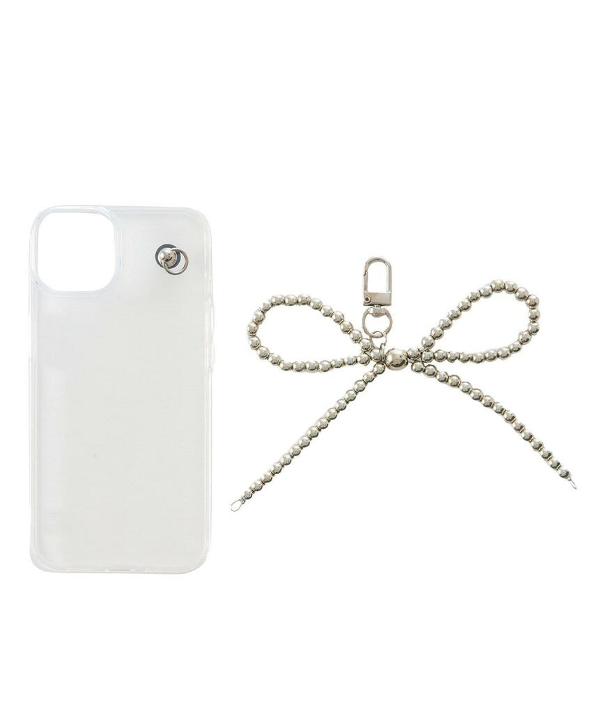 3COINS　リボンスマホケース：iPhone13/14用