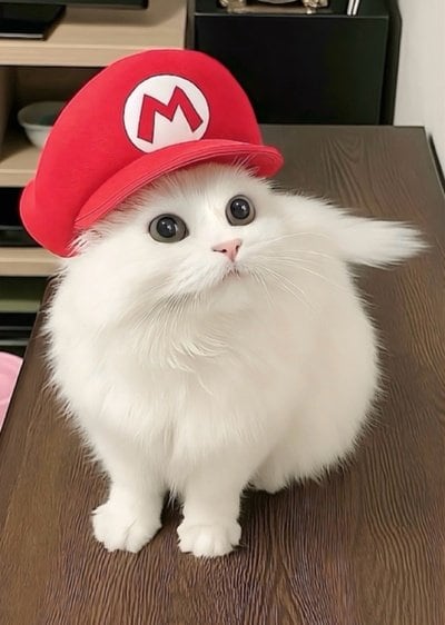 真っ赤な帽子を被ったこちかちゃん