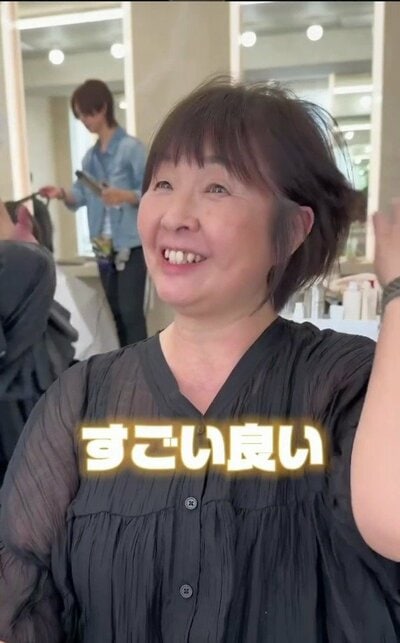 量の取り方を見直し、軽やかに仕上がったボブ
