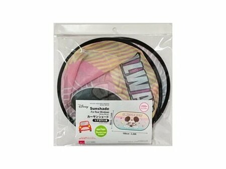 車内の目隠しにも「リアガラス用サンシェード（ミッキーマウス）」（220円）