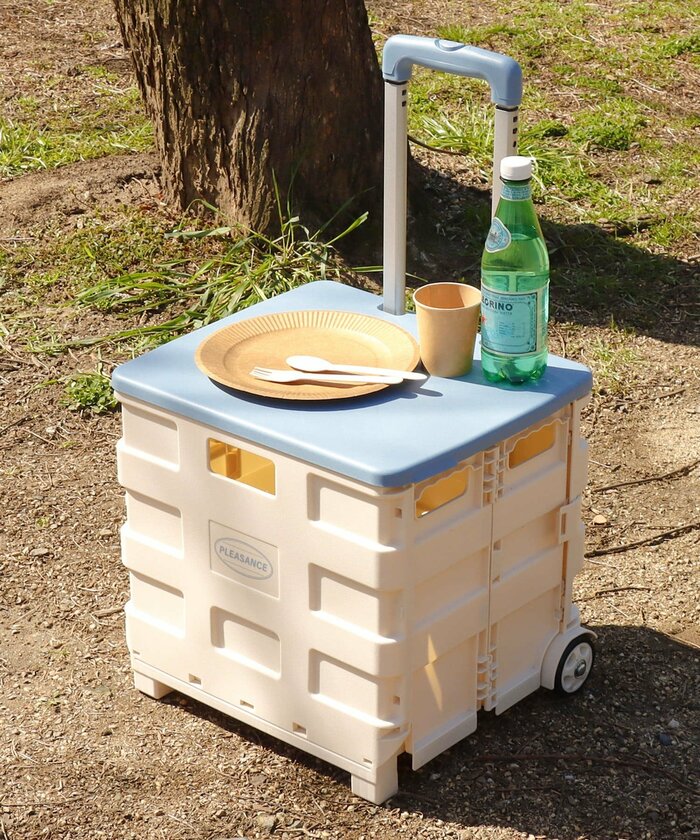 3COINS公式 折りたたみキャリーケース