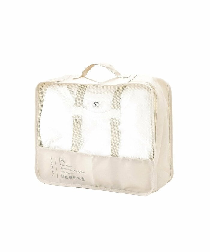 Tシャツや薄手のトップスを入れるのにおすすめのMサイズ