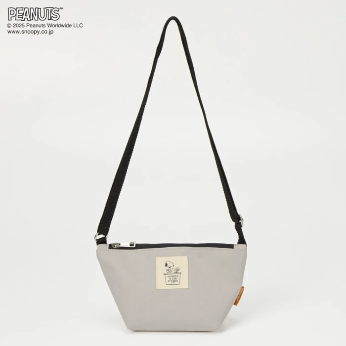 ピーナッツ75周年 ショルダー横型ポーチ
