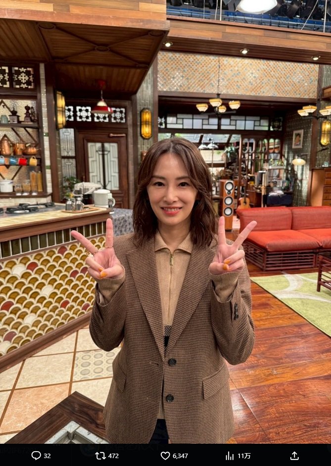 出所：北川景子のX（＠KKeiko_official）　参照日：2025年11月21日