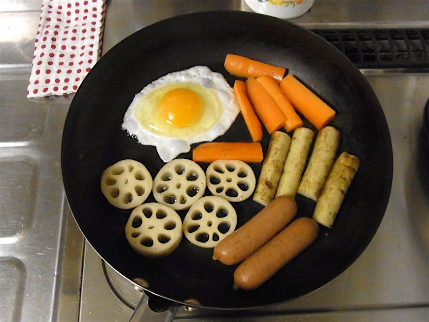 気長にじわじわ焼いていると・・・