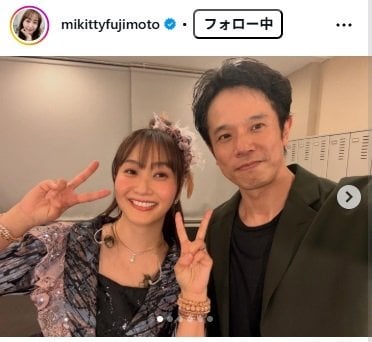 出所：藤本美貴のInstagram（＠mikittyfujimoto）参照日：2026年3月10日