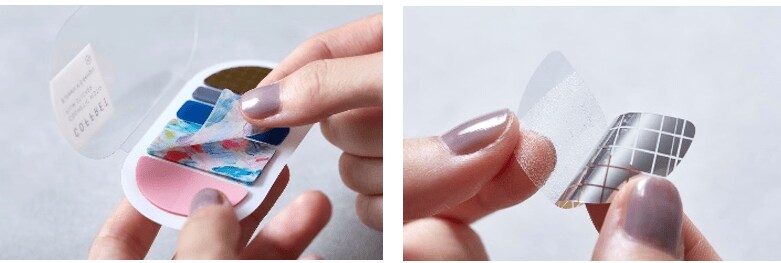 出所：株式会社キングジム『コスメモチーフの貼ってはがせるデコレーションシール「COFFRET(コフレ)」発売』