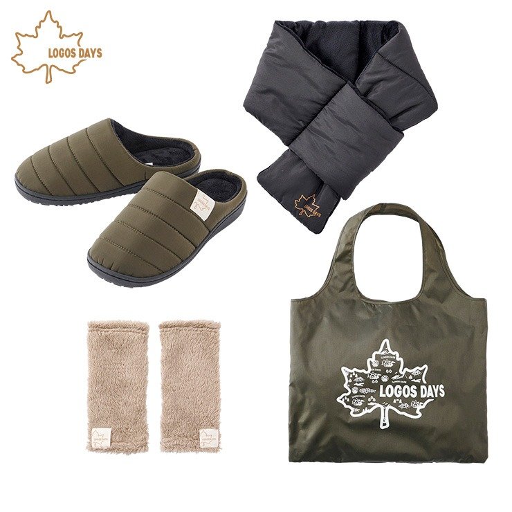 出所：しまむら公式　レディース LOGOS DAYS 雑貨4点セット【ハッピーバッグ】