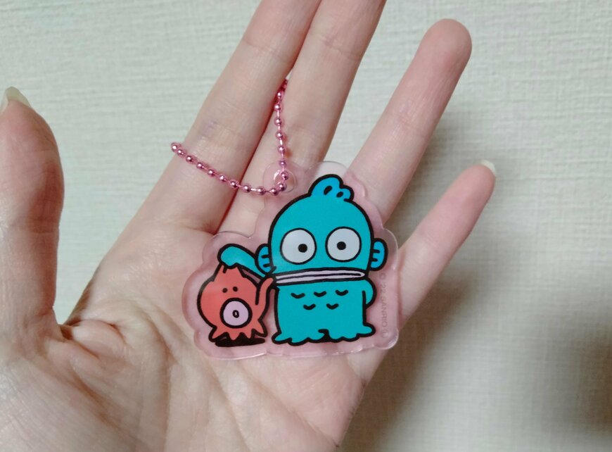 筆者撮影（セリア、アクリルキーホルダー H/G ポップ）