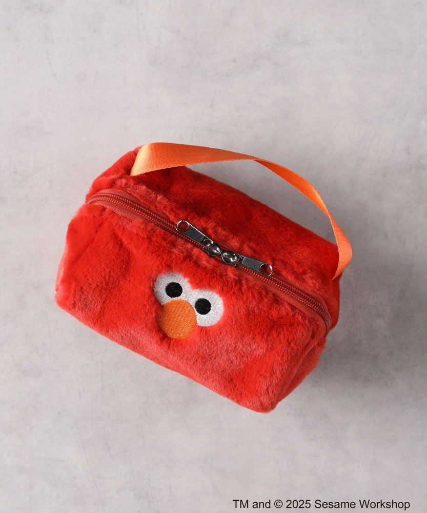 出所：ライトオン公式　「SESAME STREET」スクエアファーポーチ