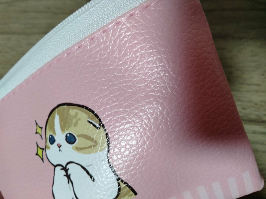 筆者撮影（セリア、mofusand コインパース）