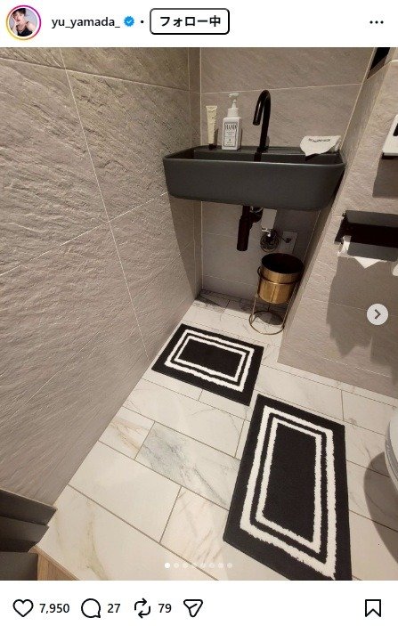 出所：山田優のInstagram（＠yu_yamada_） 参照日：2026年2月9日
