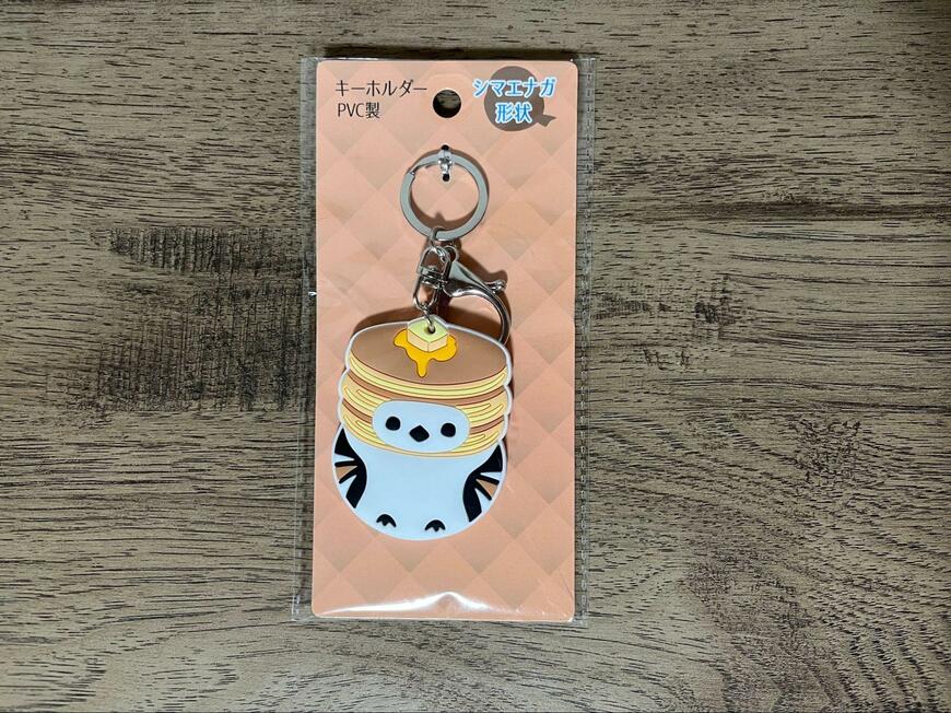 キャンドゥ、キーホルダーPVC製シマエナガ