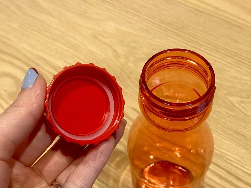 トリコロールクリアボトル