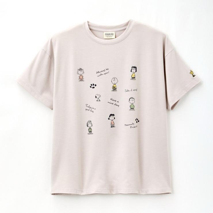 しまむら、レディース Tシャツ(PEANUTS) 画像