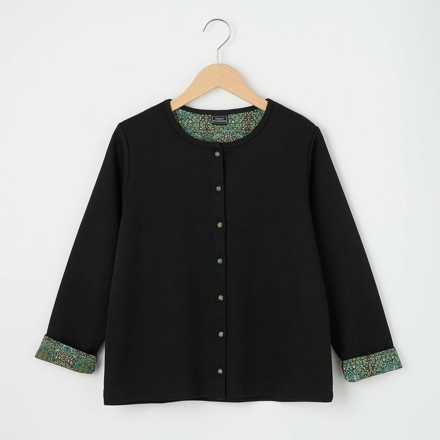 イオン株式会社 ワールド・オブ・ウィリアム・モリス ダブルフェイスカーディガン