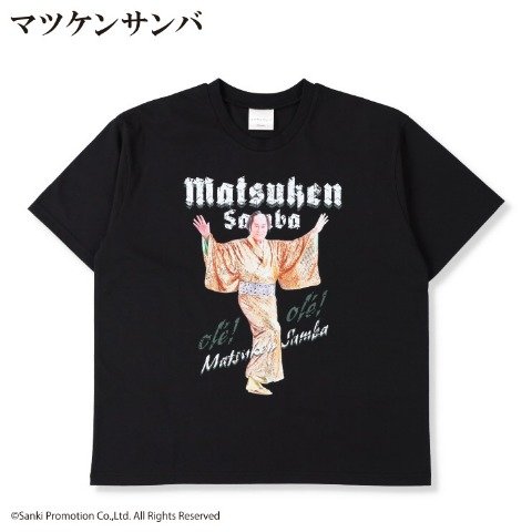 レディース　Tシャツ（松平健）ブラック
