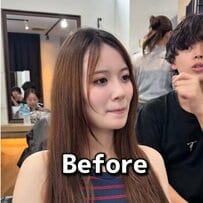「似合わなかったらもうやめる」面長に悩むロングヘア女性がボブに初挑戦！アフターに「えぇ～！大人」と笑顔こぼれる