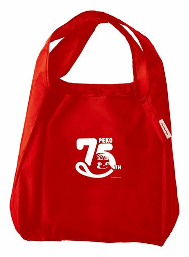 ペコちゃん75周年！お買い物をすると特別デザイン〈エコバッグ