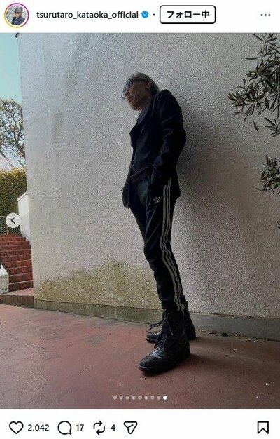 片岡鶴太郎のInstagram投稿