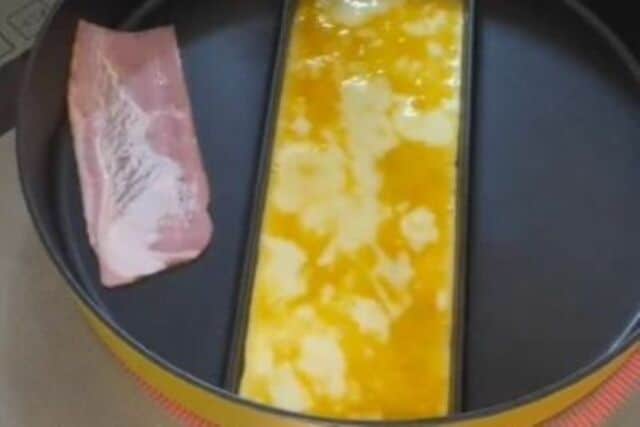 節約上手のシングルマザーが作る「卵焼き＆ベーコン弁当」　豪快に詰めていく様子に見入ってしまう