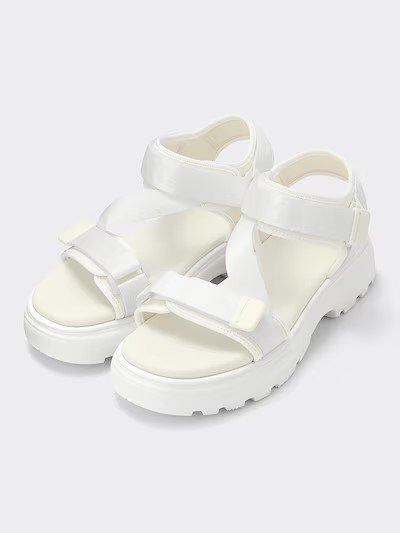 ボリュームソールテープサンダル