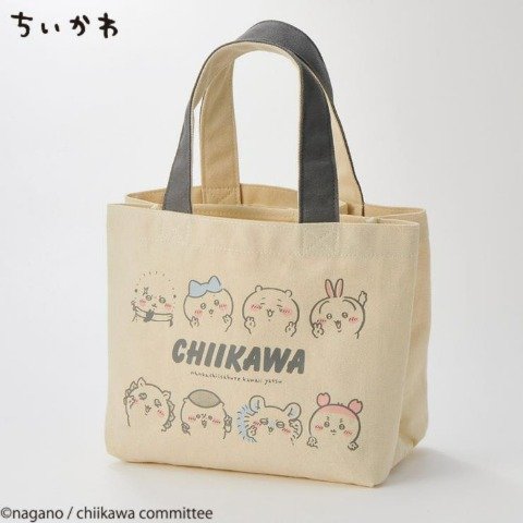 レディース　ミニトート （ちいかわ・モノトーン）