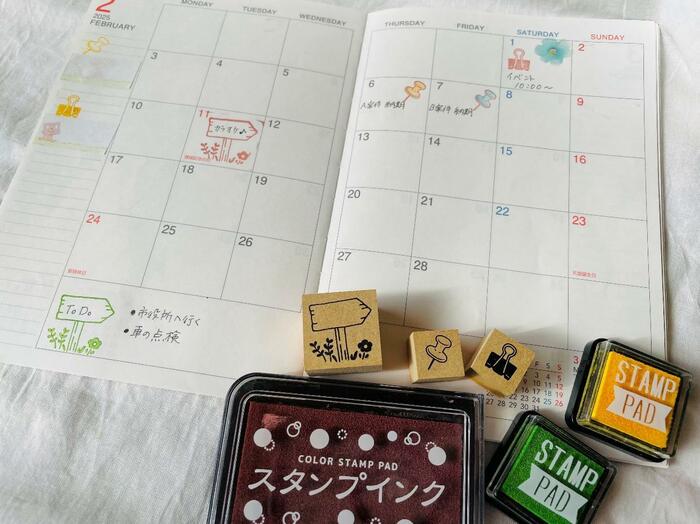 予定が一目で分かり使い勝手抜群！手帳もどんどんかわいくなる