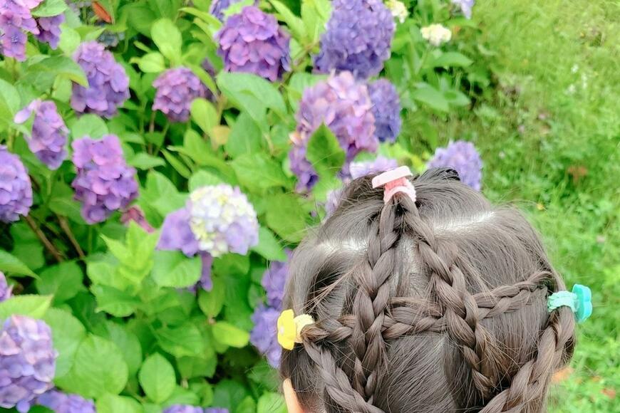 4歳娘の願いを叶えた「ママの七夕ヘアアレンジ」X投稿に賞賛する声が続々