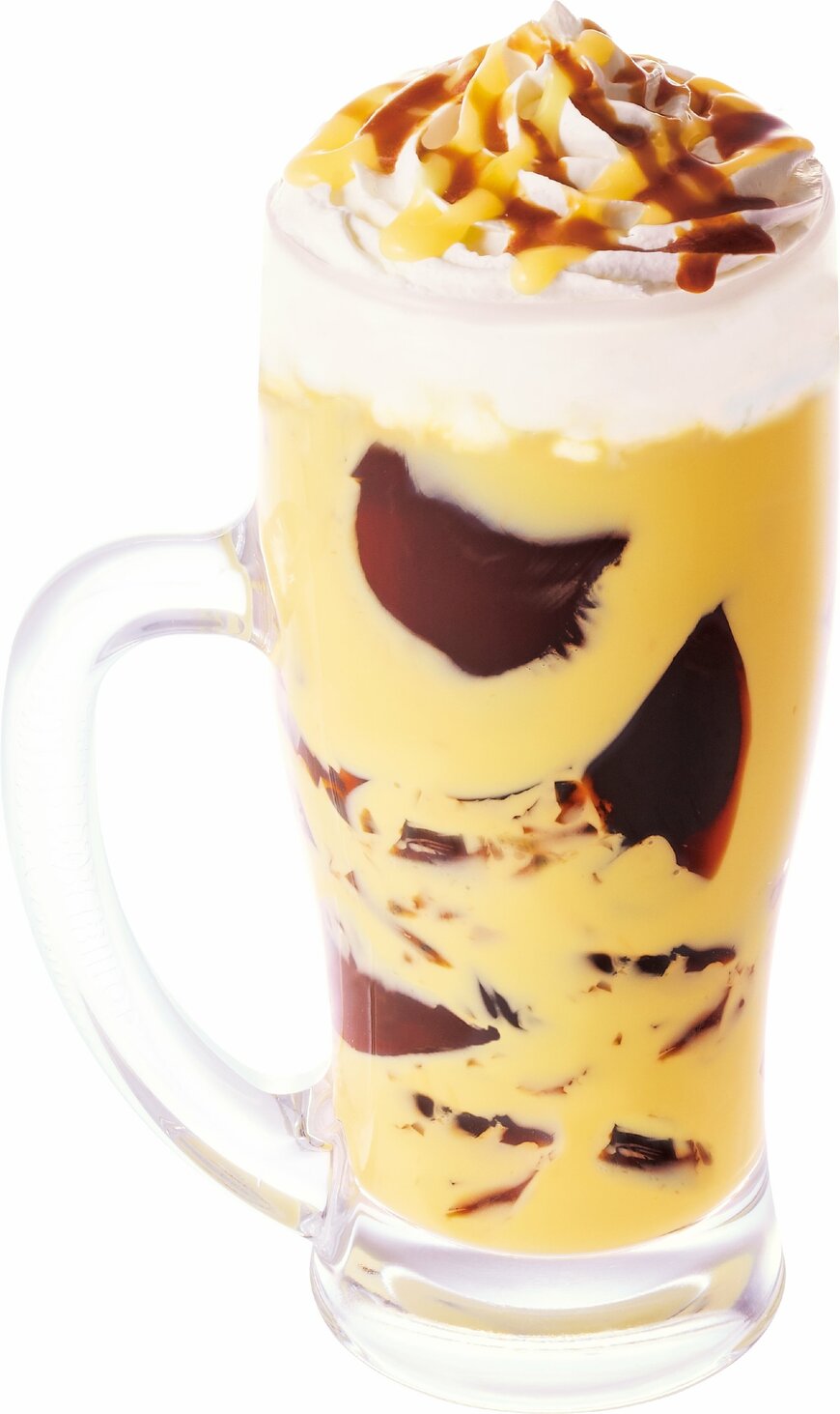 東京ばな奈をイメージしたバナナリキッドとホイップクリーム